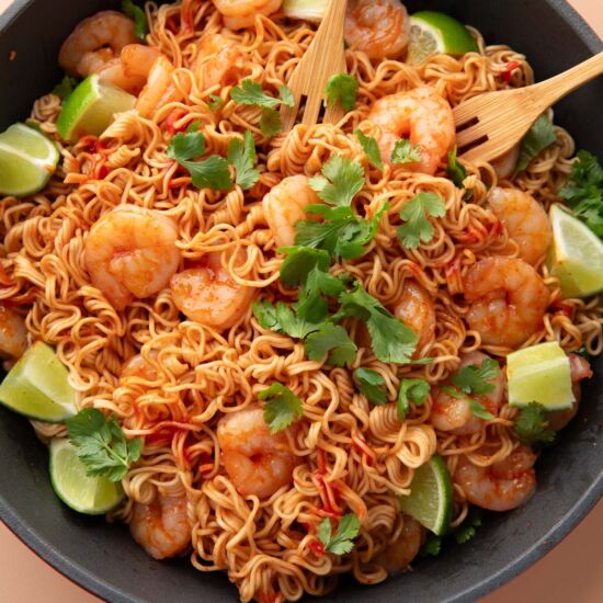 Sriracha Lime Shrimp Ramen