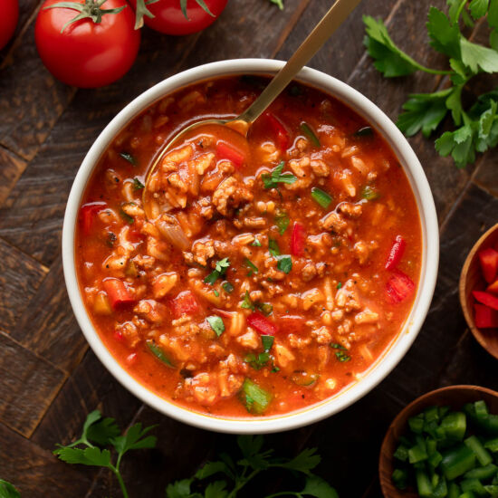 Stuffed Pepper Soup