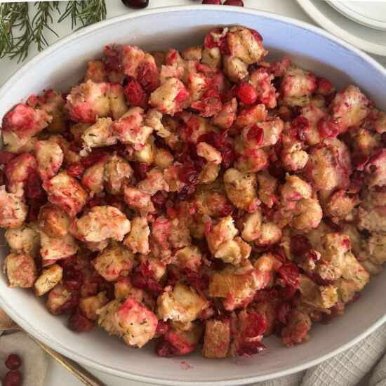 Tart Cranberry Stuffing