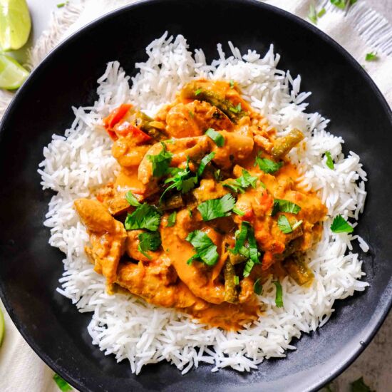 Red Chicken Curry Slow Cooker