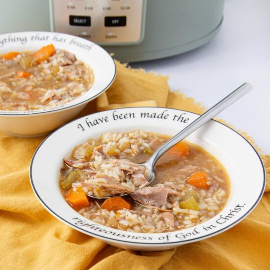 Turkey and Rice Soup