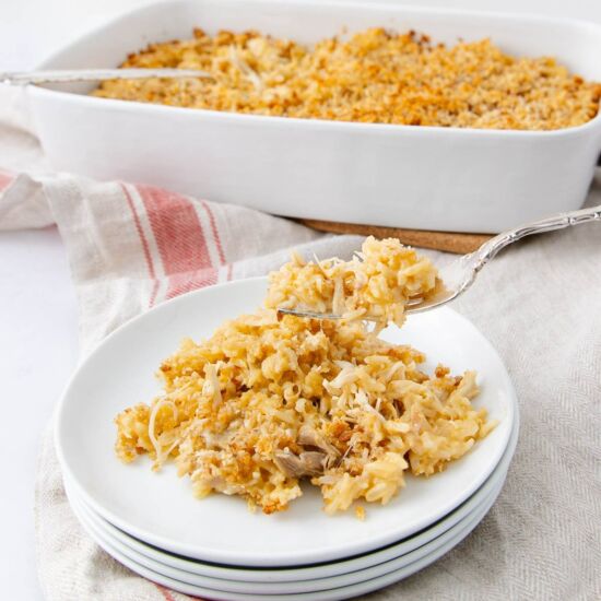 Turkey Rice Casserole