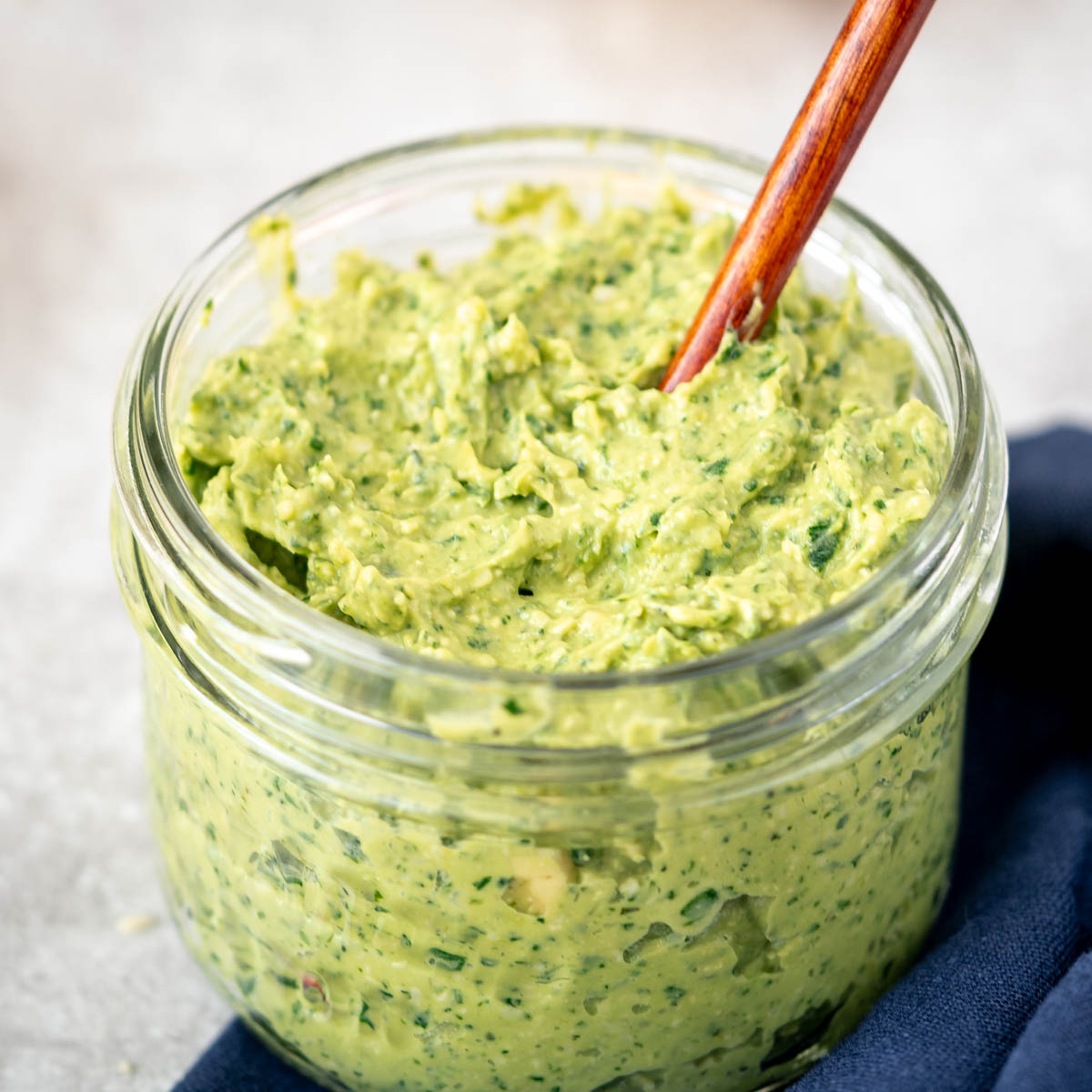 Vegan Avocado Basil Pesto Nut Free
