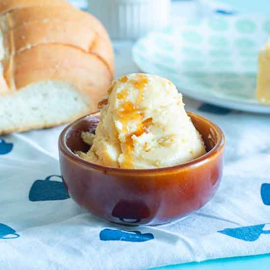 2-Ingredient Whipped Butter