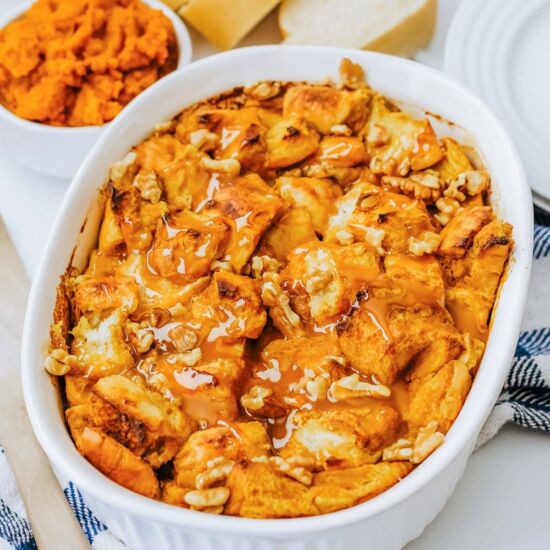 Pumpkin Bread Pudding