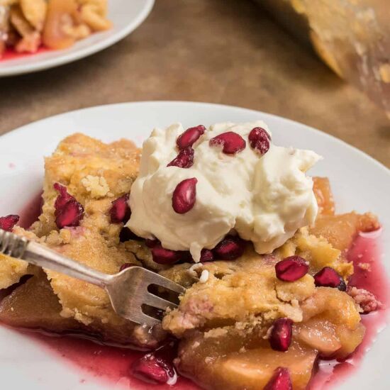 Apple Cobbler with Biscuit Topping