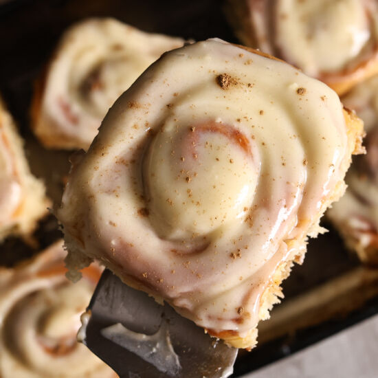 Brown Butter Apple Cinnamon Rolls