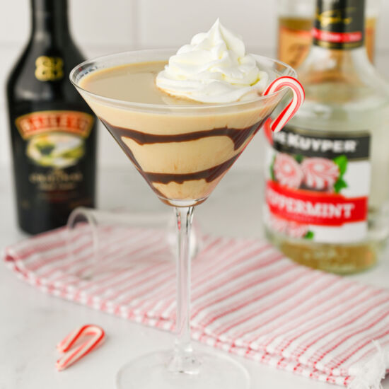 Bailey’s Peppermint Martini