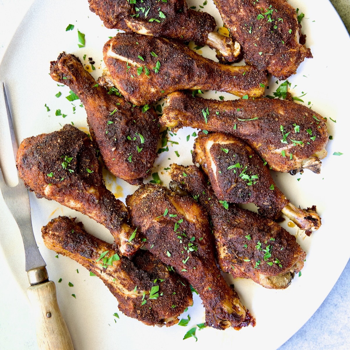 Baked Cajun Chicken Drumsticks