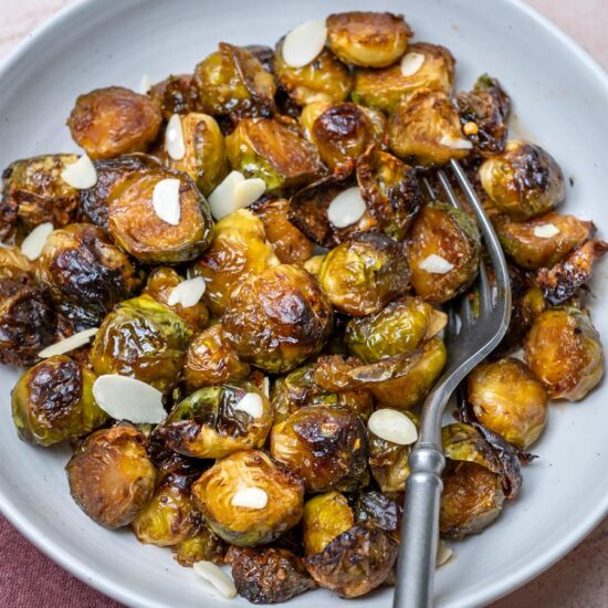 Balsamic Maple Brussels Sprouts
