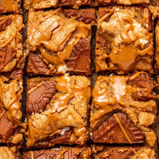 Biscoff Blondies
