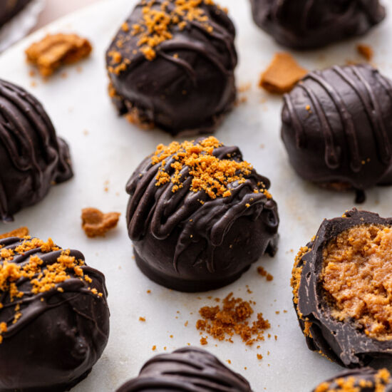 Biscoff Truffles With Cookie Butter