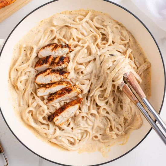Blackened Chicken Alfredo