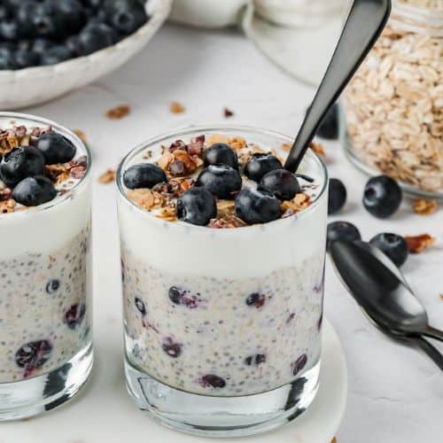 Lemon Blueberry Overnight Oats