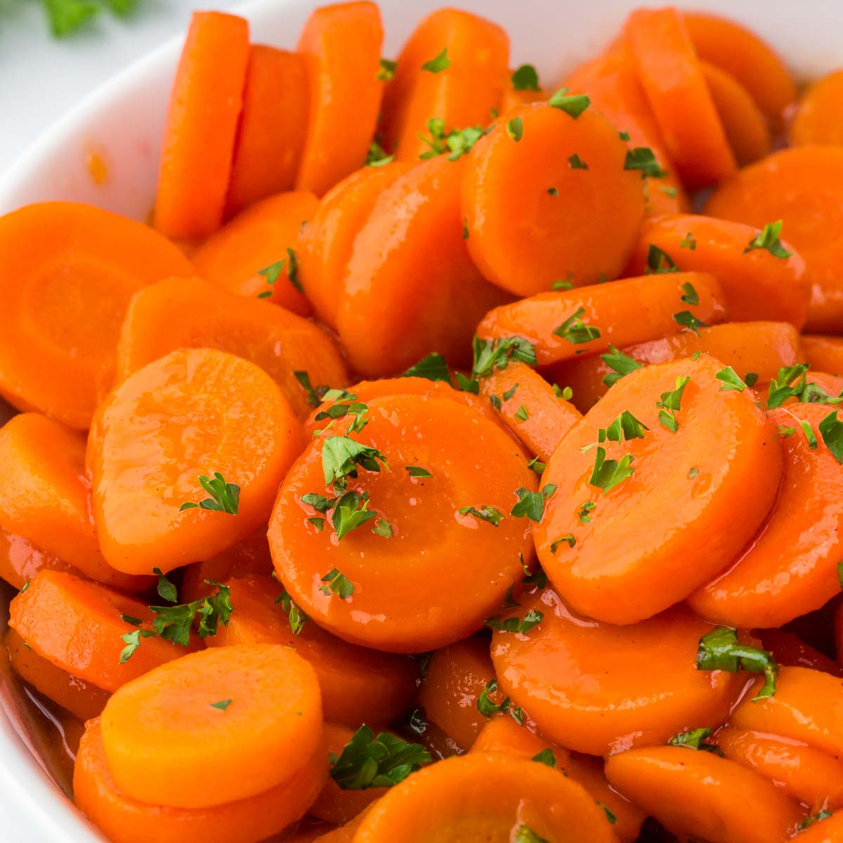 Brown Sugar Glazed Canned Carrots
