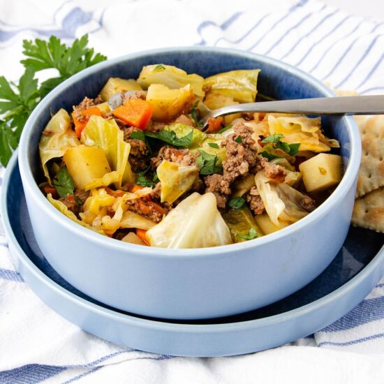 Cabbage Soup with Hamburger