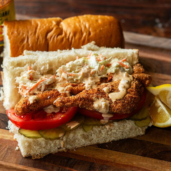 Fried Catfish Po’ Boy