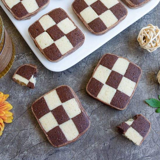 Checkerboard Cookies