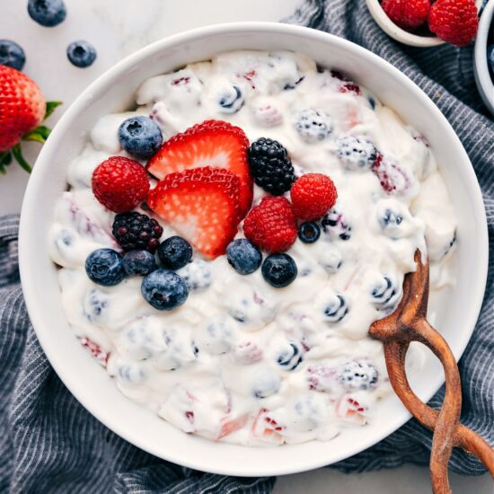 Cheesecake Fruit Salad