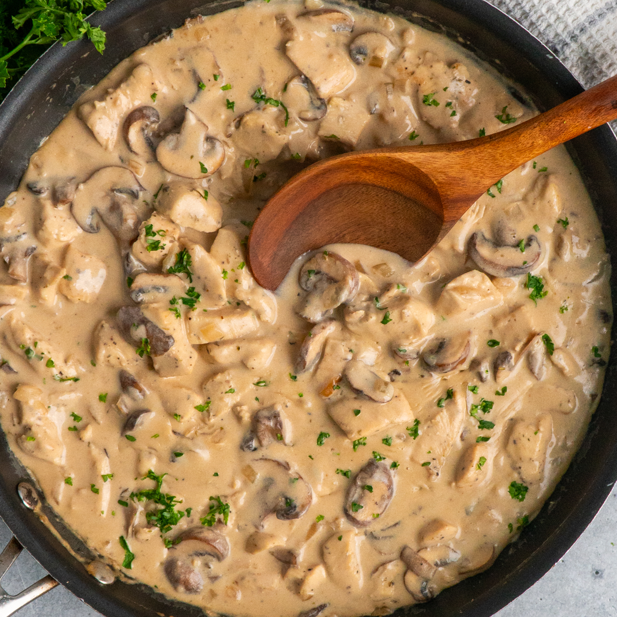 Chicken Stroganoff