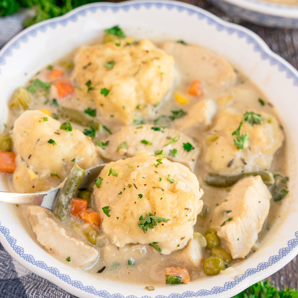 Creamy Chicken and Dumplings