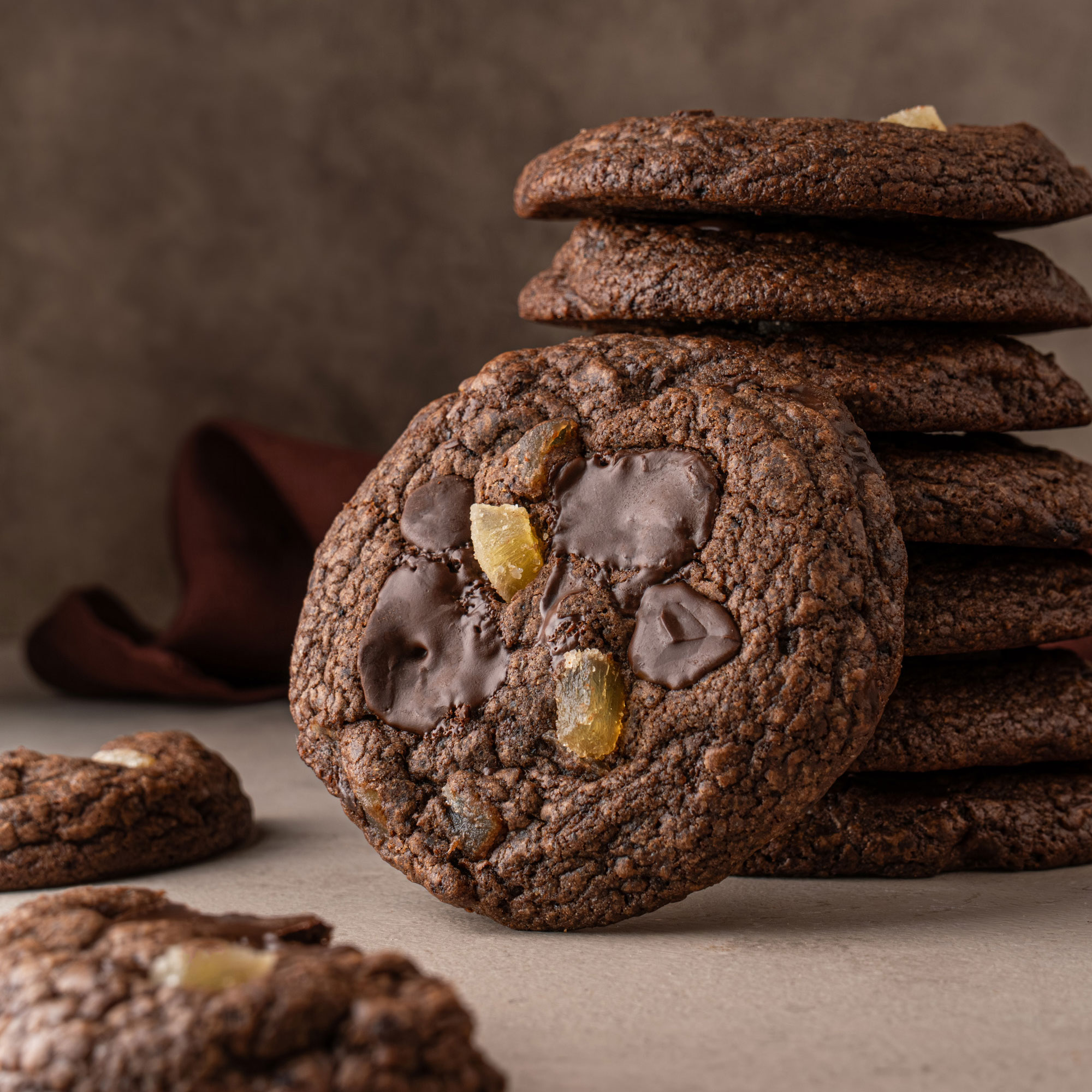 Chocolate Ginger Cookies