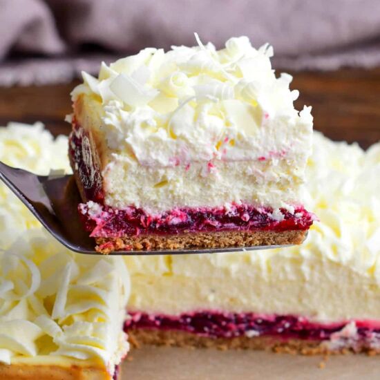 Christmas Cheesecake Bars