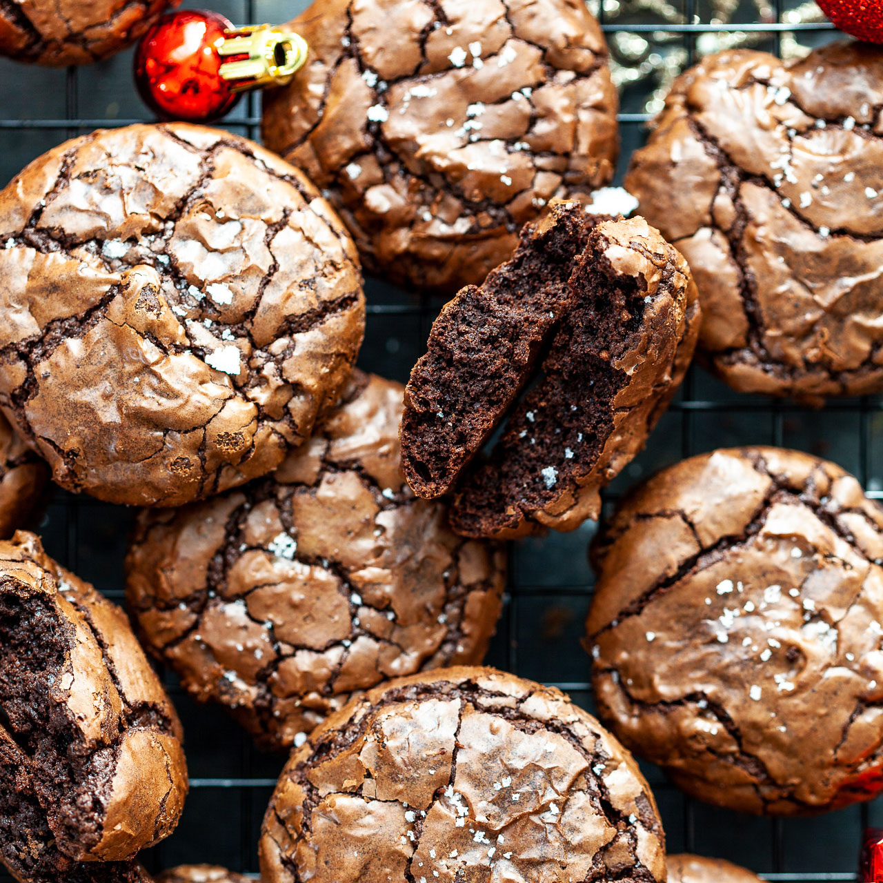 Easy Chocolate Brownie Cookies