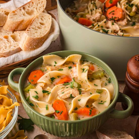 Creamy Chicken Noodle Soup