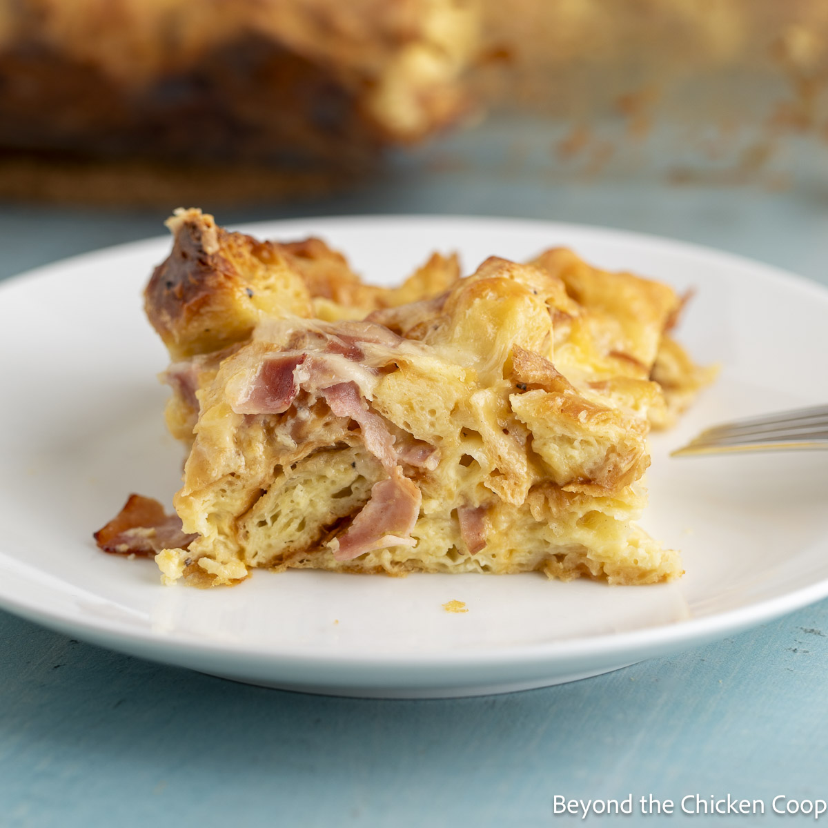 Croissant Breakfast Casserole