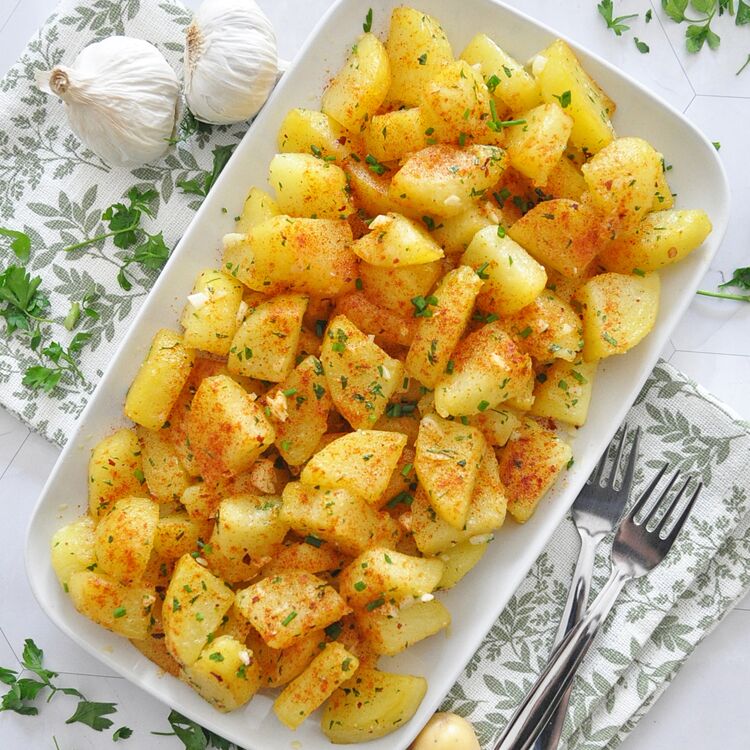 Garlic Potatoes from San Sebastian