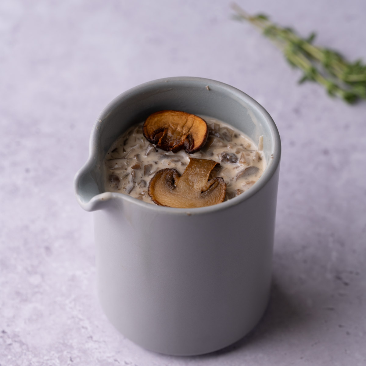 White Wine Mushroom Cream Sauce