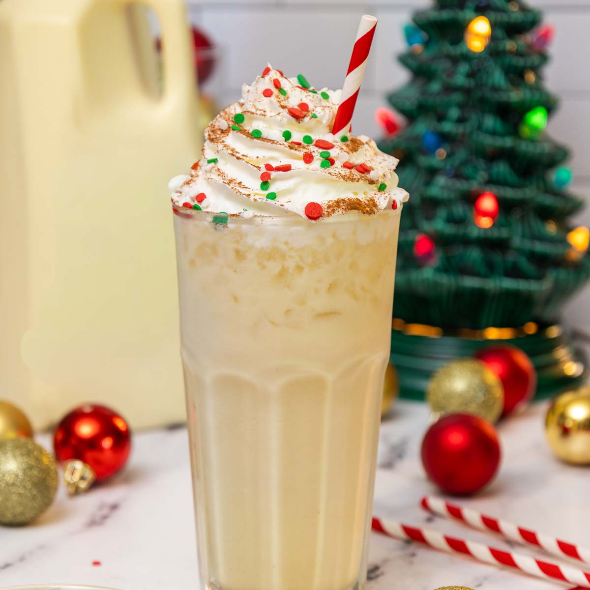 Holiday Eggnog Dirty Soda