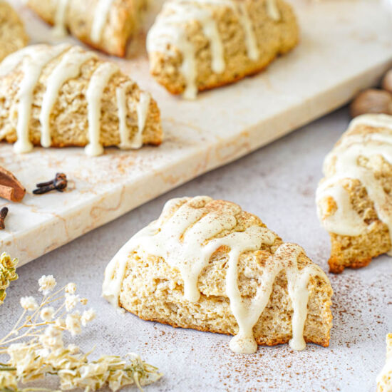Eggnog Scones