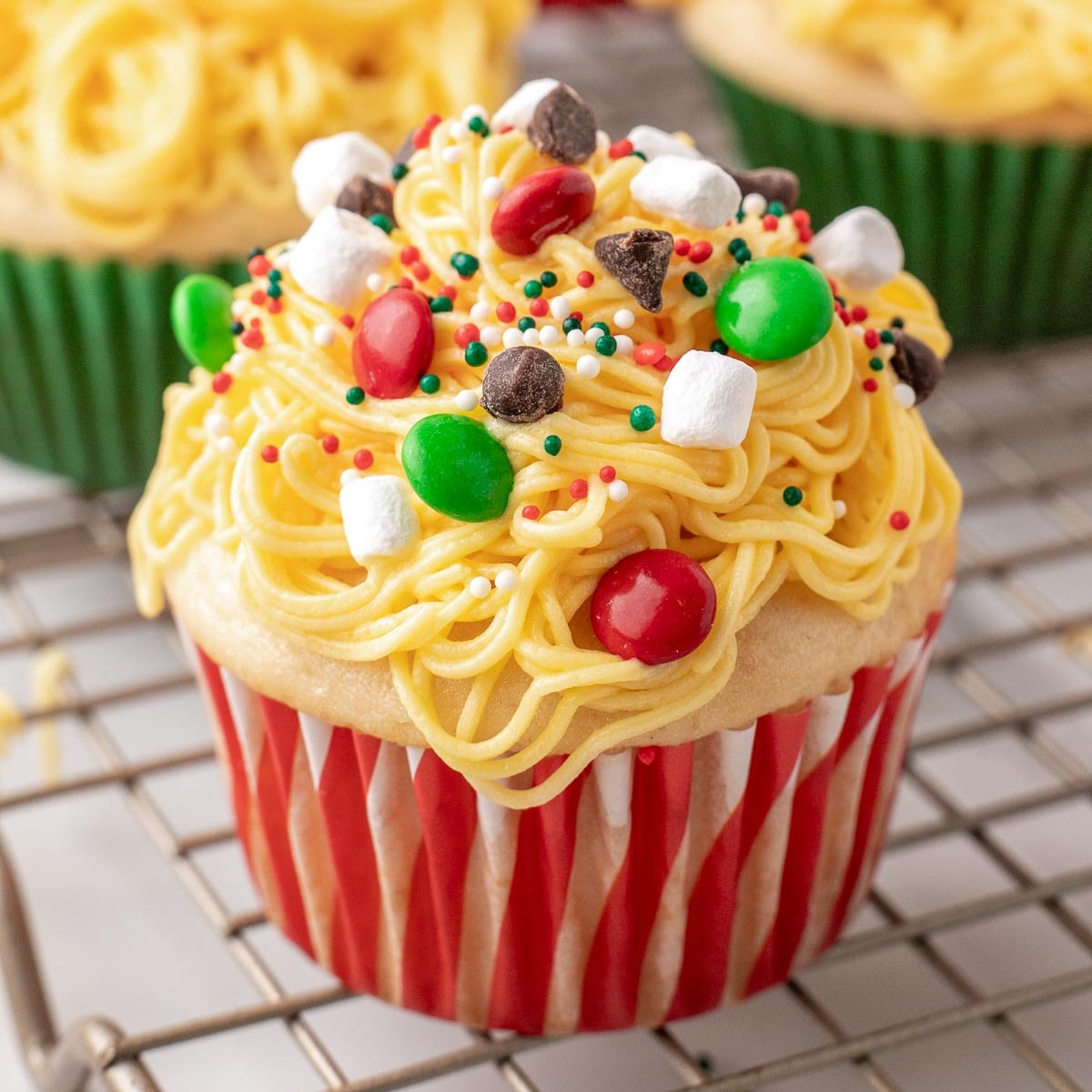 Buddy The Elf’s Christmas Cupcakes