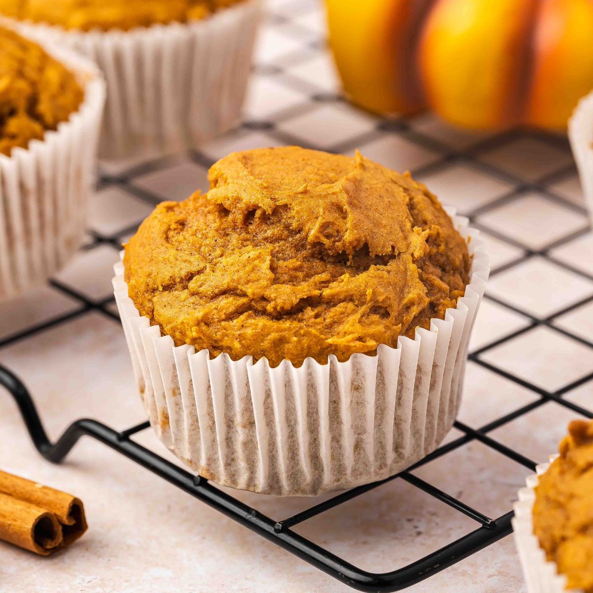 3-Ingredient Pumpkin Muffins