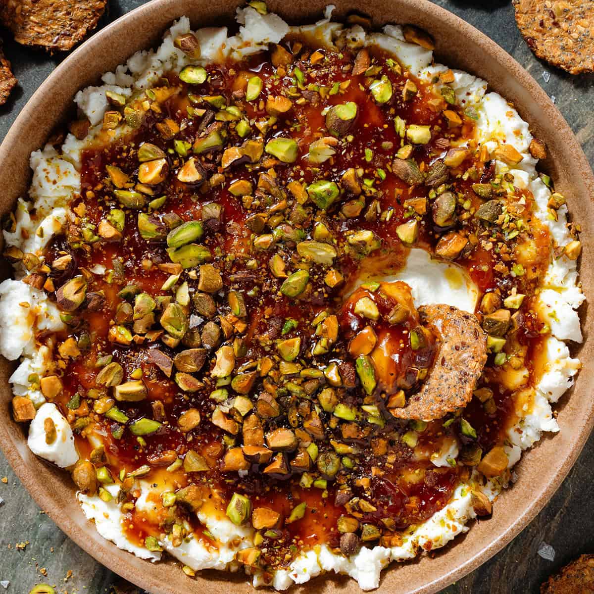 Fig Jam Goat Cheese Dip