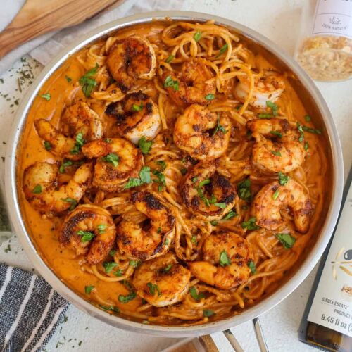 Cajun Creamy Shrimp Pasta
