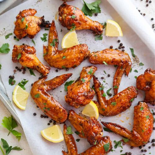 Lemon Pepper Honey Wings