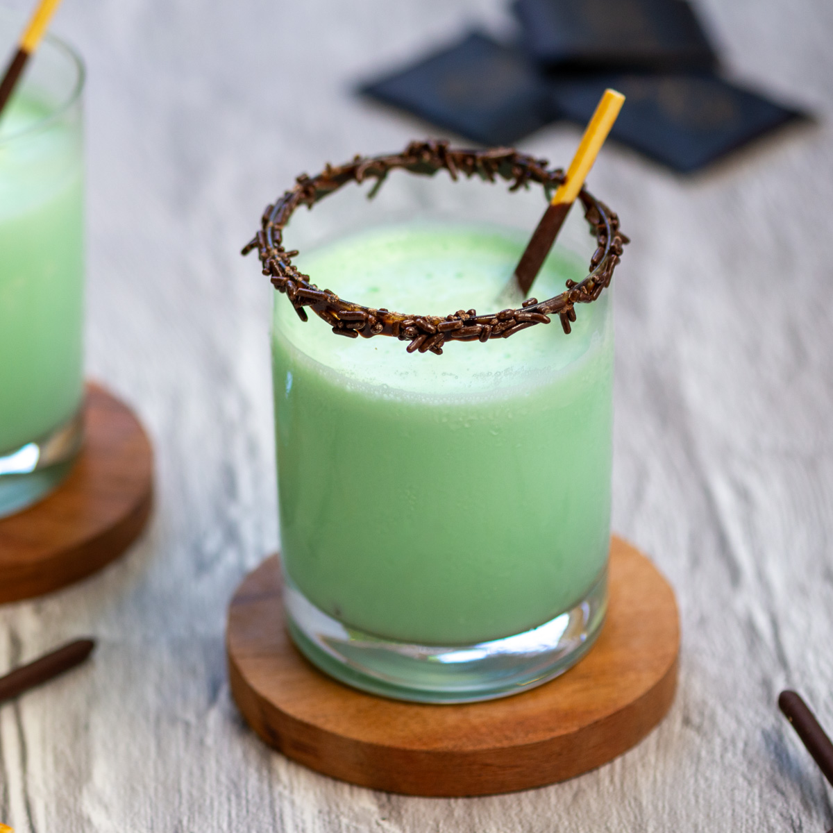 Frozen Grasshopper Drink