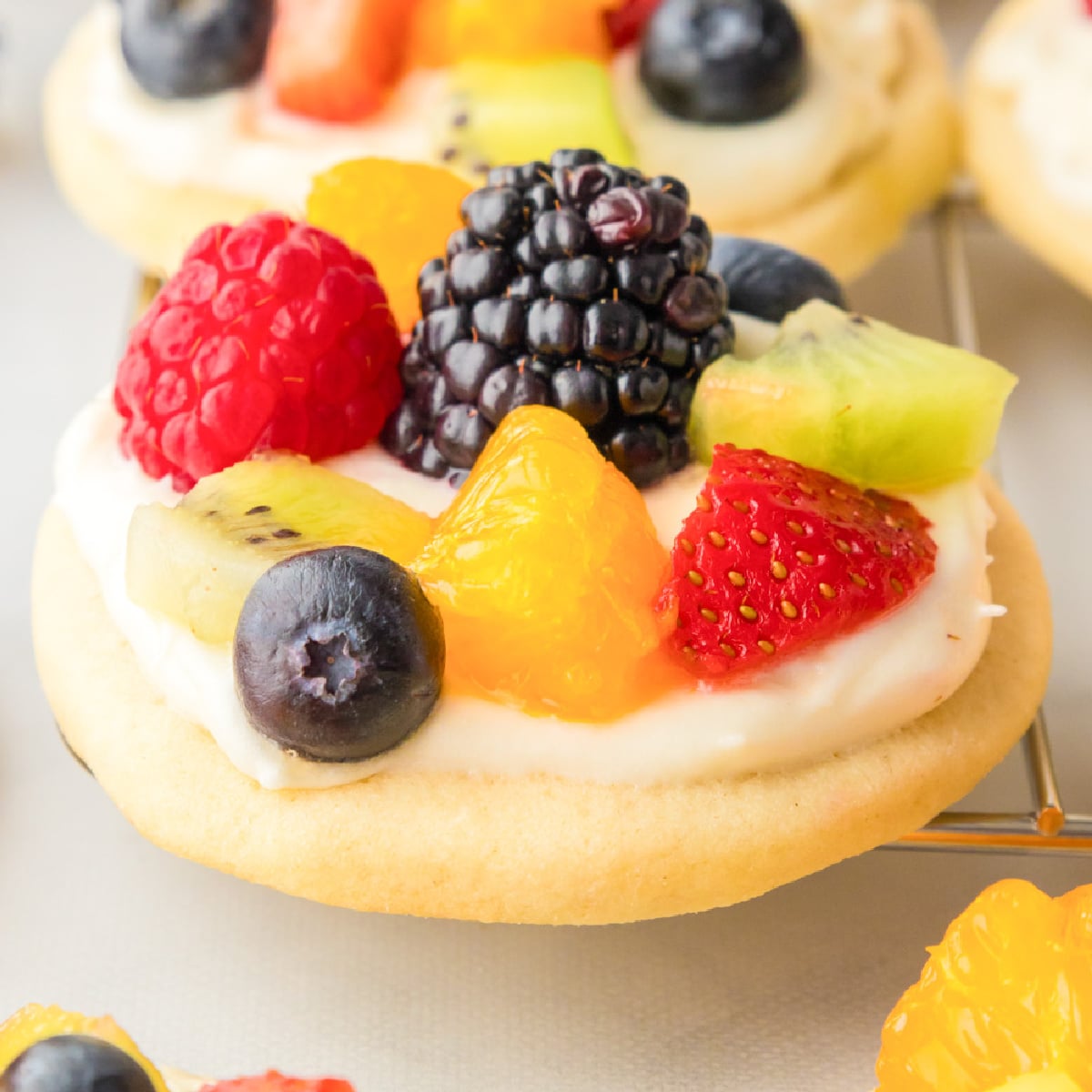 Fruit Pizza Cookies