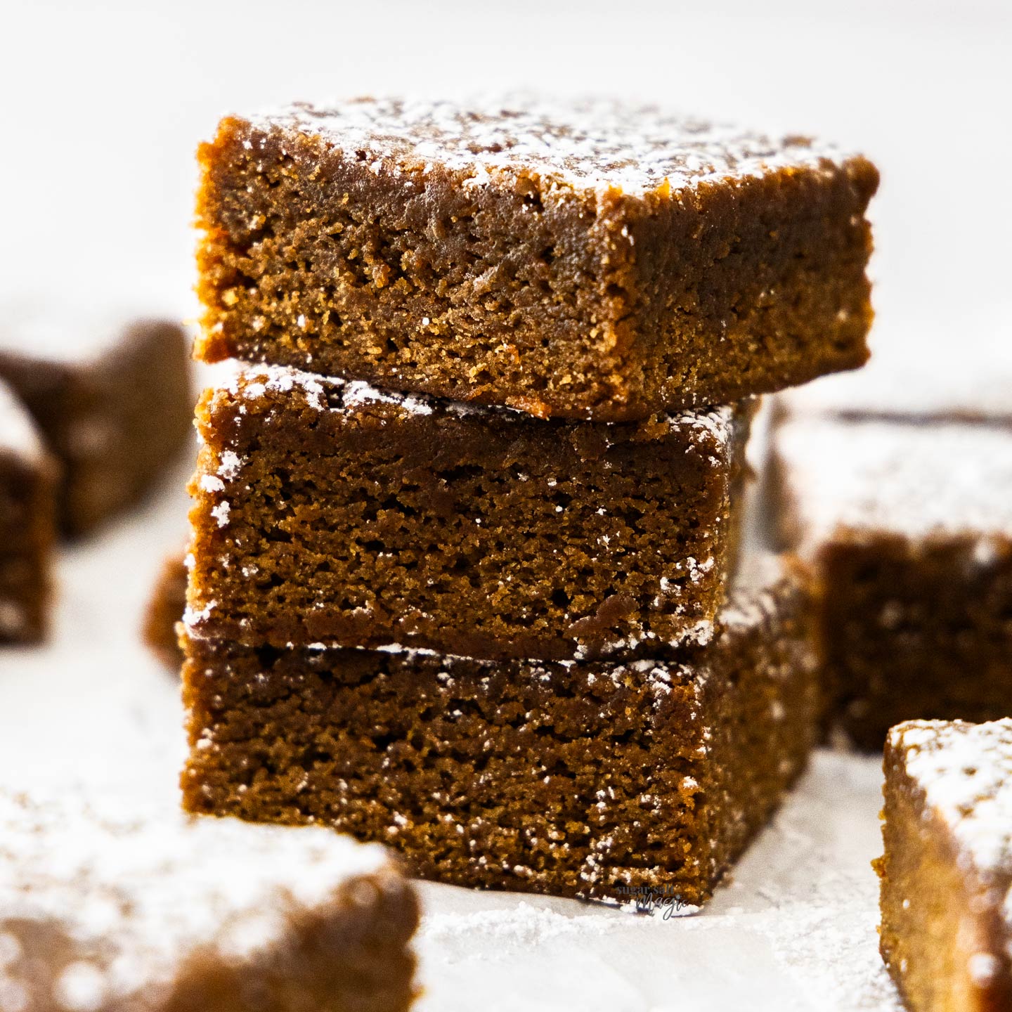 Gingerbread Blondies