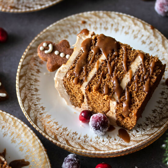 Gingerbread Cake with Frosting