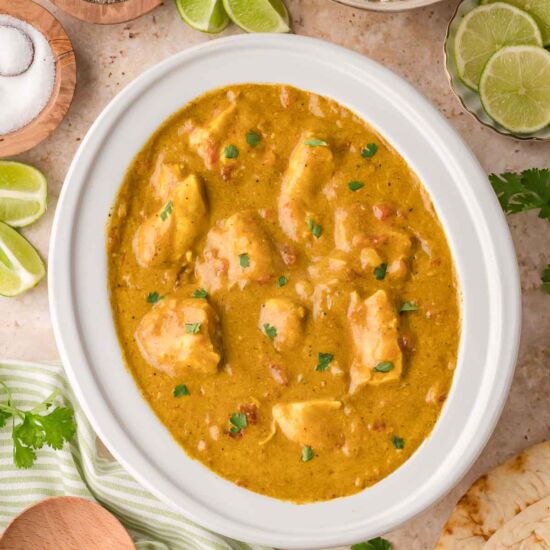 Slow Cooker Coconut Chicken Curry