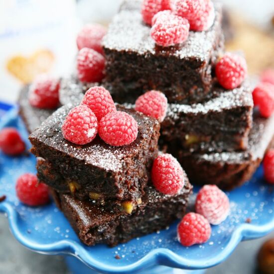 Chestnut and Prune Brownies