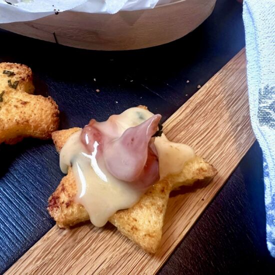 Fig & Prosciutto Baked Brie