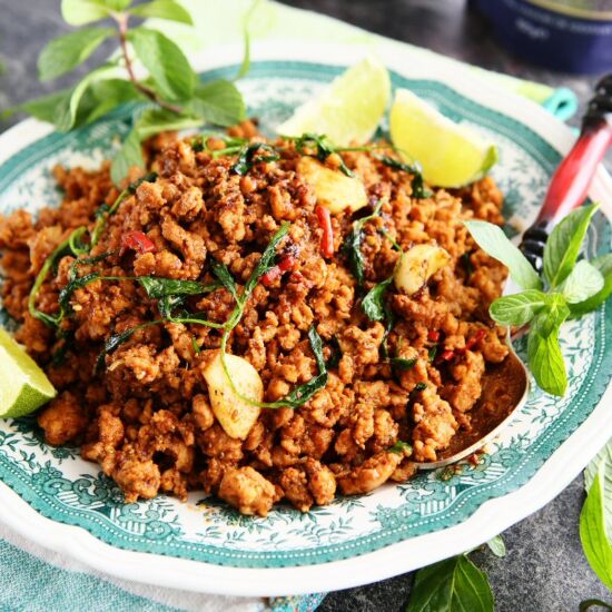 Burmese Chicken with Mint