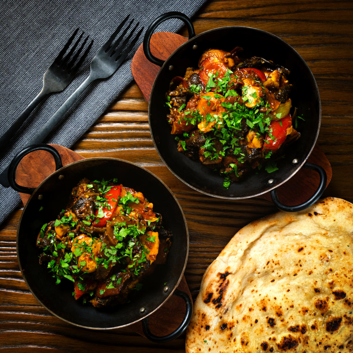 Indian Chicken & Mushroom Curry
