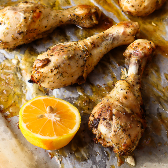 Lemon Pepper Chicken Drumsticks