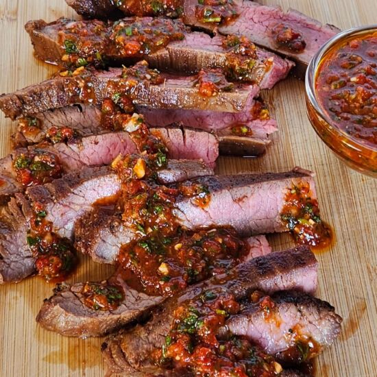 Cast Iron Flank Steak
